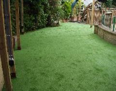Another angle of this artificial grass in yeovil